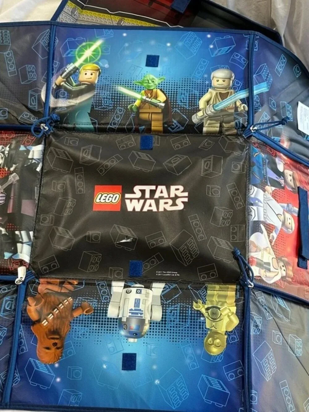 LEGO Star Wars Millennium Falcon ZipBin Storage Box Playmat Retired